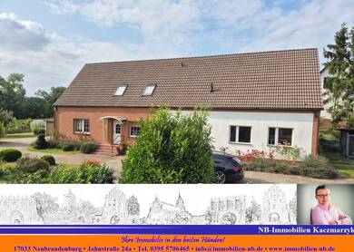 Einfamilienhaus zur Miete 700 € 4 Zimmer 130 m² 1.000 m² Grundstück frei ab sofort Siedenbollentin 17089