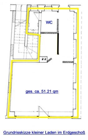 Laden zur Miete 6,41 € 2 Zimmer 51,5 m²<br/>Verkaufsfläche Doberlug-Kirchhain Doberlug-Kirchhain 03253