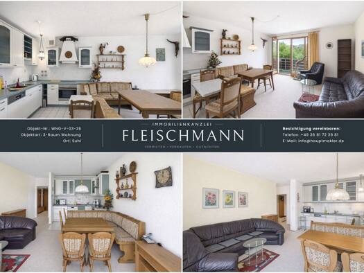 Wohnung zum Kauf 110.000 € 3 Zimmer 80,2 m² EG Suhl Suhl 98528