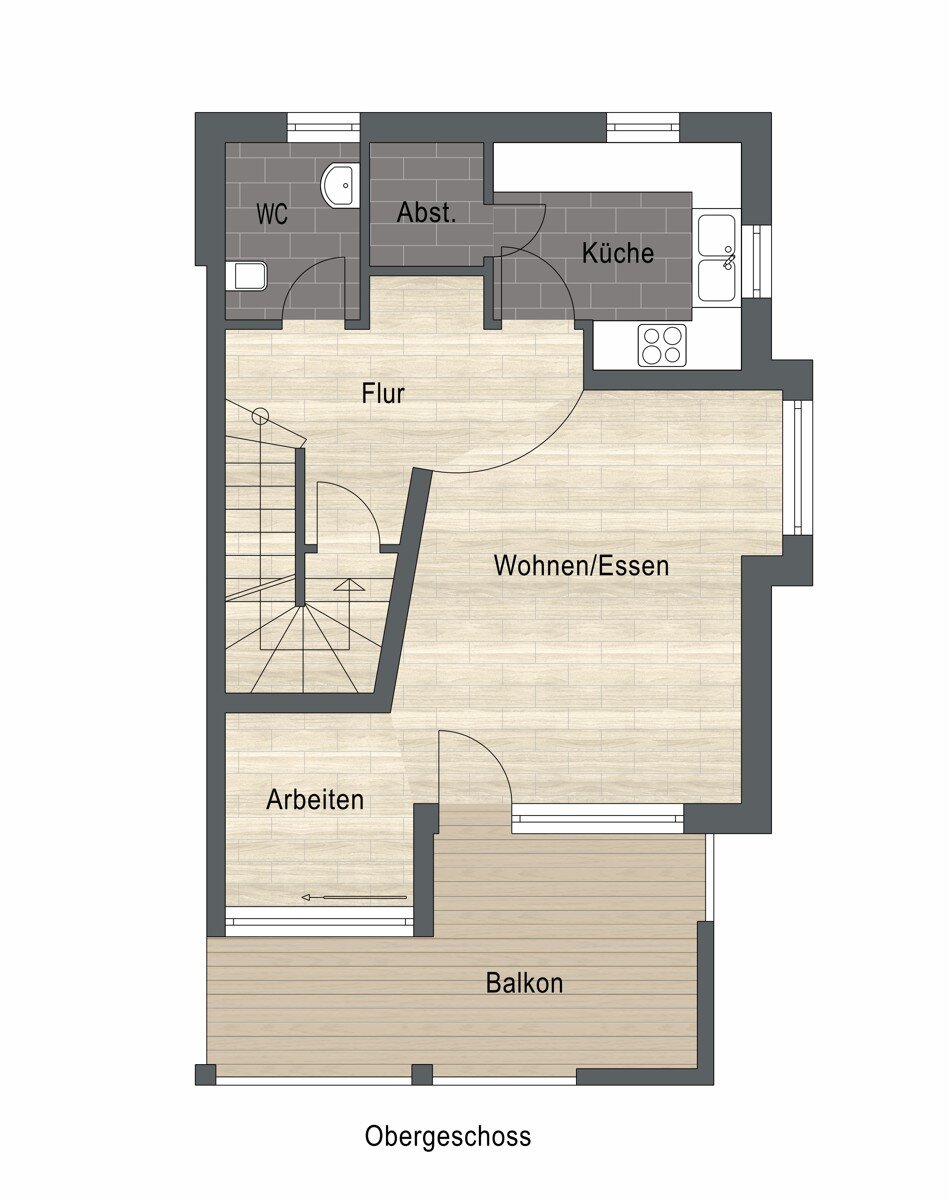 Maisonette zum Kauf 315.000 € 3 Zimmer 102,9 m²<br/>Wohnfläche Gartenstadt / Harleshausen Kassel / Harleshausen 34128