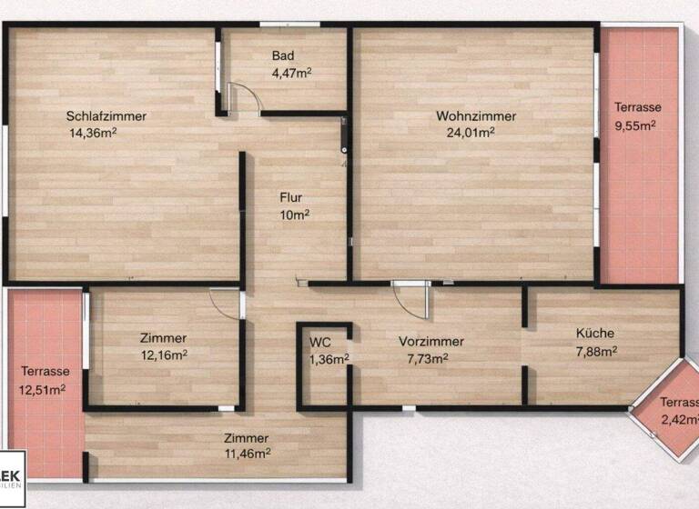 Wohnung zum Kauf 499.000 € 4 Zimmer 93,4 m² Wien,Ottakring 1160