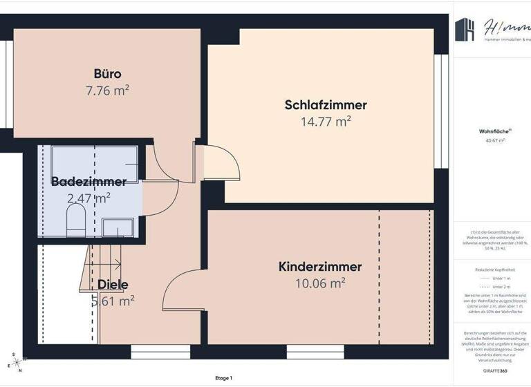 Doppelhaushälfte zum Kauf 200.000 € 4 Zimmer 89,6 m² 349 m² Grundstück Nassau 56377