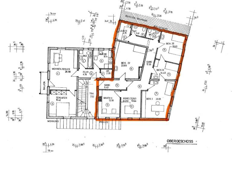 Büro zur Miete provisionsfrei 1.350 € 5 Zimmer 133 m² Bürofläche Pfarrkirchner Straße 17 Bad Birnbach 84364