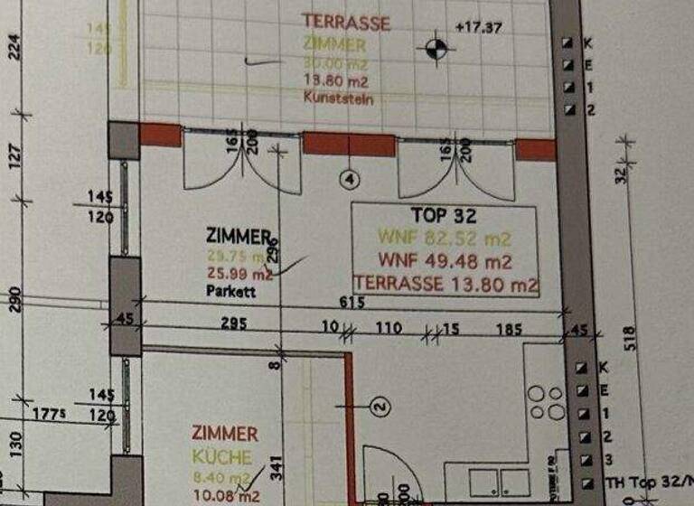 Wohnung zum Kauf 225.001 € 2 Zimmer 84,8 m² Kranzgasse 7 Wien 1150