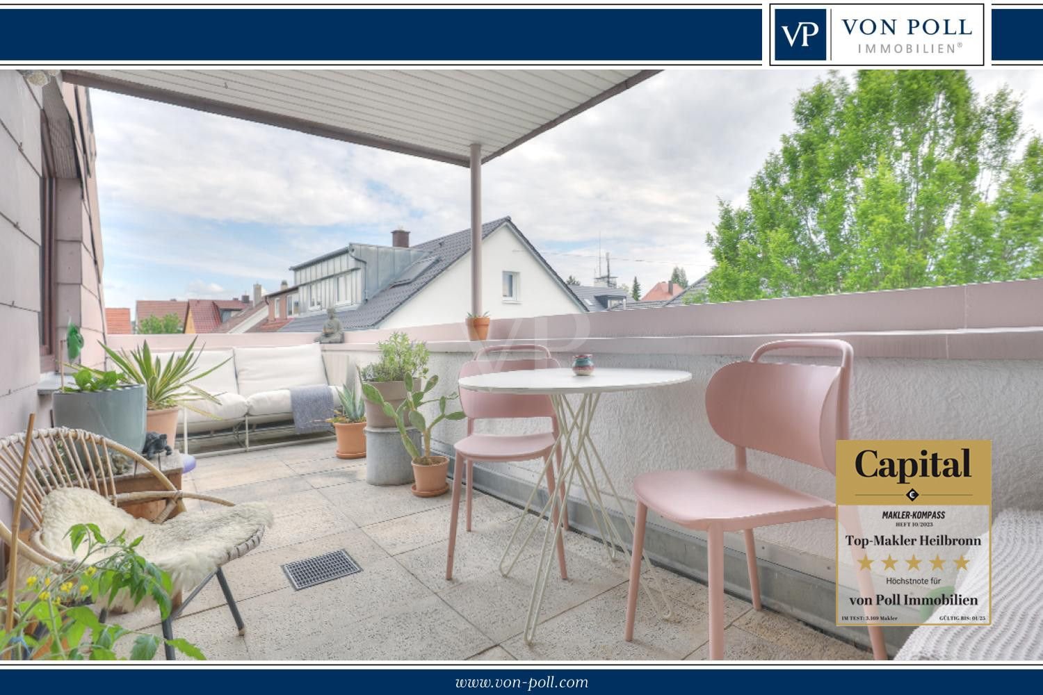 Wohnung zum Kauf 394.000 € 3,5 Zimmer 104 m²<br/>Wohnfläche Südviertel Heilbronn 74074