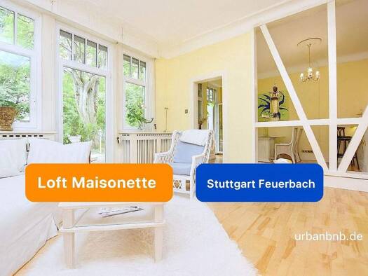 Wohnung zur Miete Wohnen auf Zeit 1.750 € 3 Zimmer 113 m² frei ab sofort Stuttgarter Strasse 0 Feuerbach Stuttgart 70469