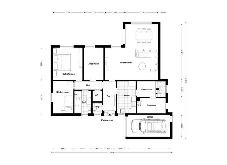 Einfamilienhaus zum Kauf 449.000 € 8 Zimmer 214,4 m² 524 m² Grundstück Ganderkesee 27777