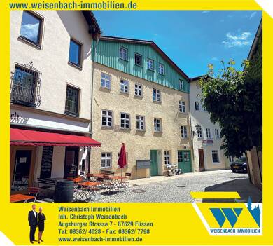 Wohnung zur Miete 670 € 2 Zimmer 60 m² Dachgeschoss Füssen Füssen 87629