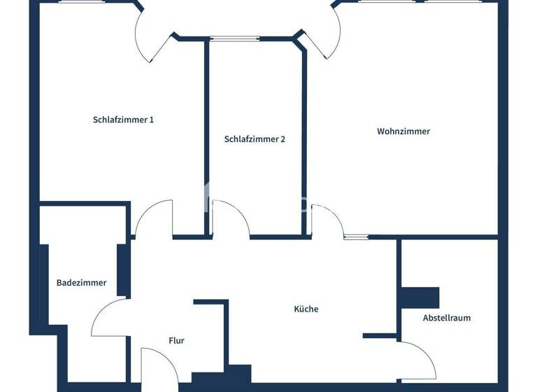 Wohnung zum Kauf 185.000 € 3 Zimmer 87,2 m² 1. Geschoss Hopfengarten Magdeburg 39120