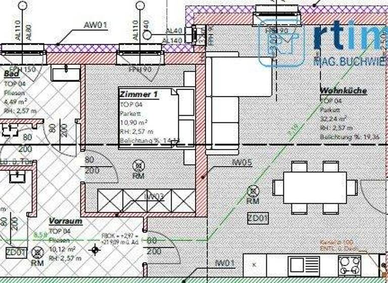 Wohnung zur Miete - Erstbezug 573 € 2 Zimmer 61,9 m² 1. Geschoss frei ab sofort Göllersdorf 2013