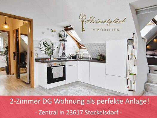 Wohnung zum Kauf 79.000 € 39,4 m² EG Stockelsdorf 23617