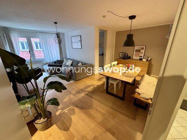 Wohnung zur Miete Tauschwohnung 1.500 € 2 Zimmer 51 m² 1. Geschoss Maxvorstadt München 80335