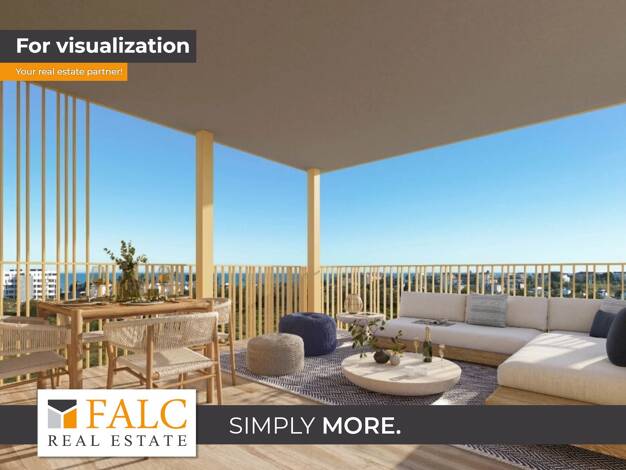 Terrassenwohnung zum Kauf - Erstbezug provisionsfrei 425.000 € 3 Zimmer 65,7 m² 3. Geschoss frei ab 01.02.2027 El Verger 03770