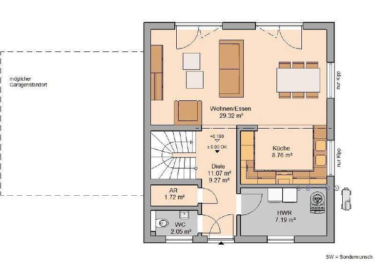 Einfamilienhaus zum Kauf provisionsfrei 374.900 € 4 Zimmer 114 m² 706 m² Grundstück Penig 09322