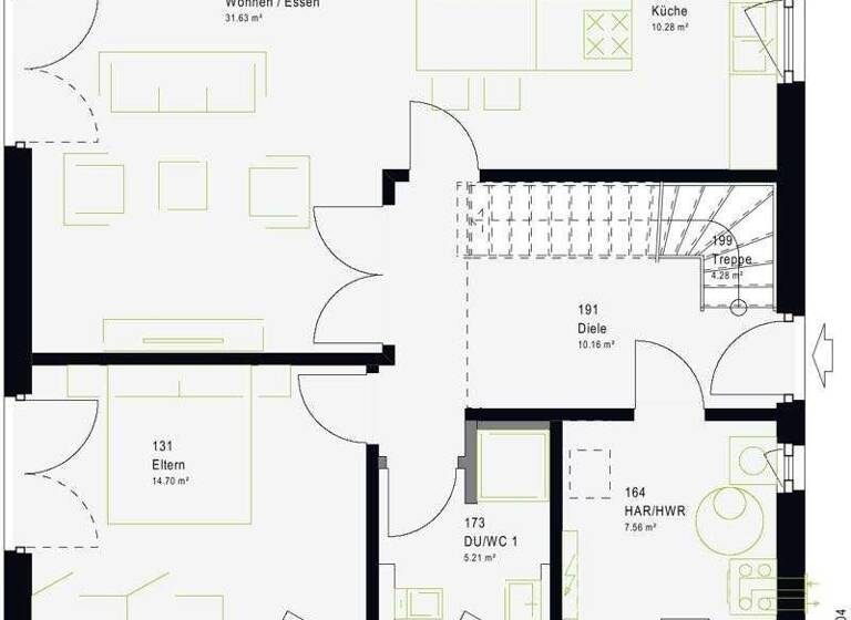 Einfamilienhaus zum Kauf provisionsfrei 316.900 € 5 Zimmer 160,6 m²<br/>Wohnfläche 500 m²<br/>Grundstück Zella-Mehlis 98544