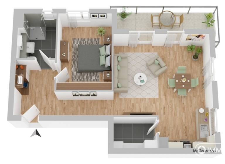 Wohnung zum Kauf 419.000 € 2 Zimmer 66 m² frei ab sofort Hermann-Wrede-Weg 14 Weststadt Lüneburg 21339