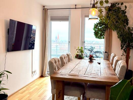 Penthouse zur Miete 807 € 2 Zimmer 55 m² Geschoss 8/9 frei ab 01.01.2026 Heideloffstraße 26 Glockenhof Nürnberg 90478