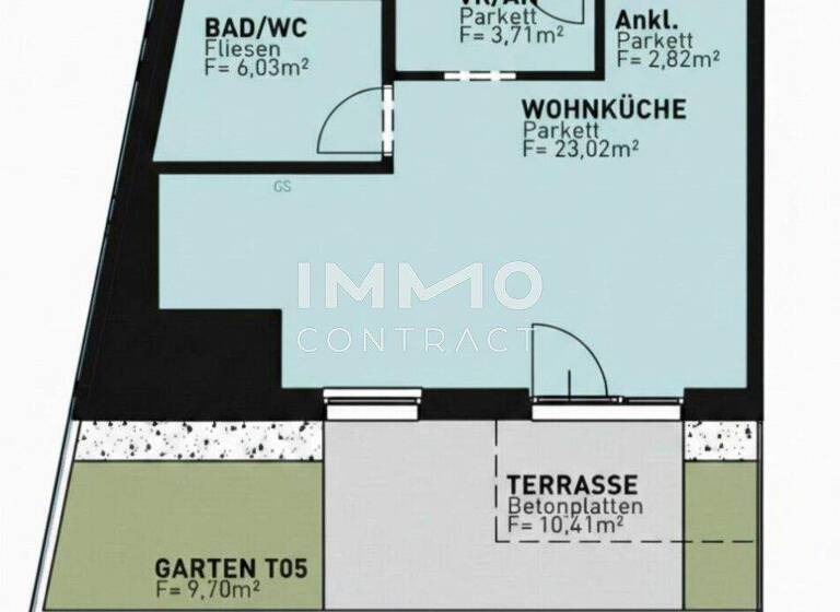 Studio zum Kauf - Erstbezug 259.500 € 1 Zimmer 35,7 m² EG Wien 1210