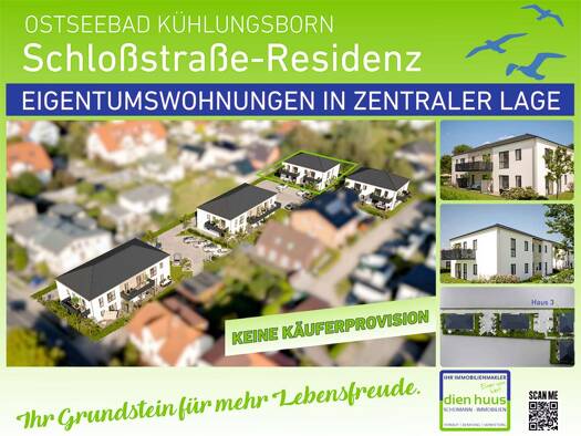 Wohnung zum Kauf - Erstbezug provisionsfrei 425.000 € 2 Zimmer 62,5 m² 1. Geschoss Kühlungsborn 18225