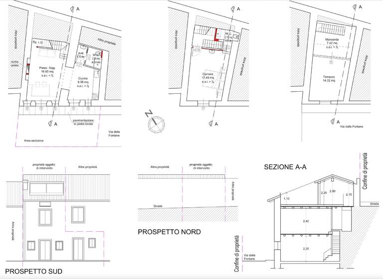 Reihenmittelhaus zum Kauf 420.000 € 5 Zimmer 73 m²<br/>Wohnfläche via Chiesa 15 Calmasino 37011
