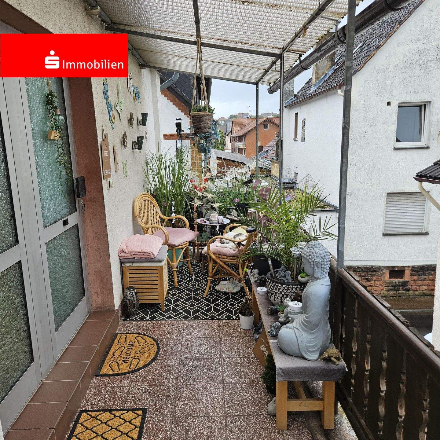 Immobilie in Freigericht - Freundliche 4-Zimmer-Wohnung mit Einbauküche und eigenem kleinen Garten - Bild 0