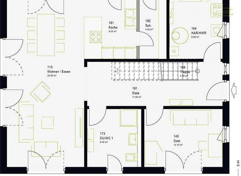 Einfamilienhaus zum Kauf 509.999 € 6 Zimmer 185 m² 800 m² Grundstück Salomonsborn 99100