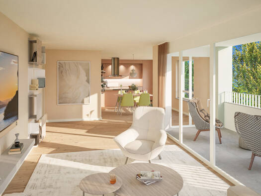 Wohnung zum Kauf - Neubau provisionsfrei als Kapitalanlage geeignet 655.000 € 3 Zimmer 106,1 m² Eisenbahnstraße 34 Fischbach Friedrichshafen 88045