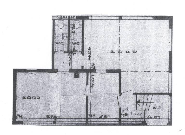 Bürofläche zur Miete 620 € 80 m² Bürofläche Fellbach 70734