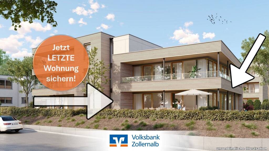Wohnung zum Kauf - Erstbezug provisionsfrei 499.500 € 4 Zimmer 109,5 m² Engstlatt Balingen 72336