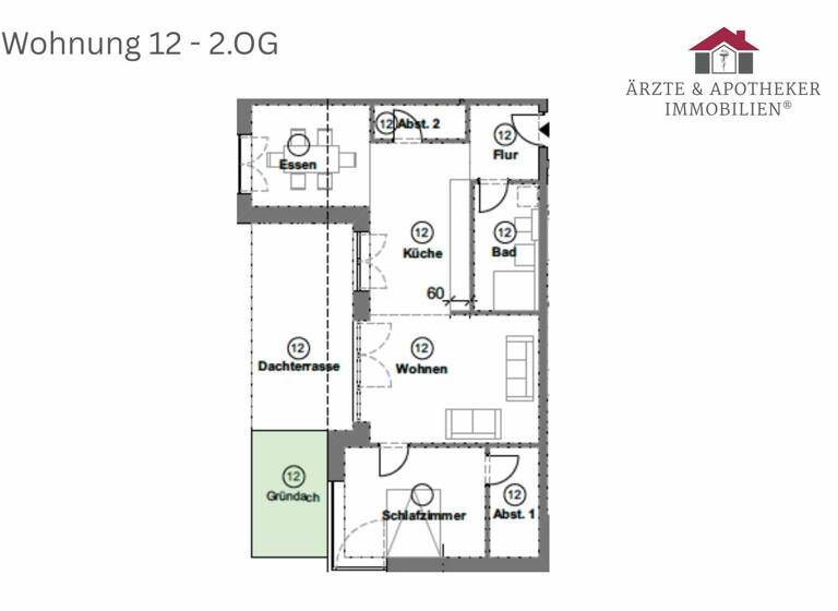 Wohnung zur Miete - Erstbezug 1.190 € 2 Zimmer 91,5 m² frei ab 01.05.2026 Todtglüsingen Tostedt / Todtglüsingen 21255
