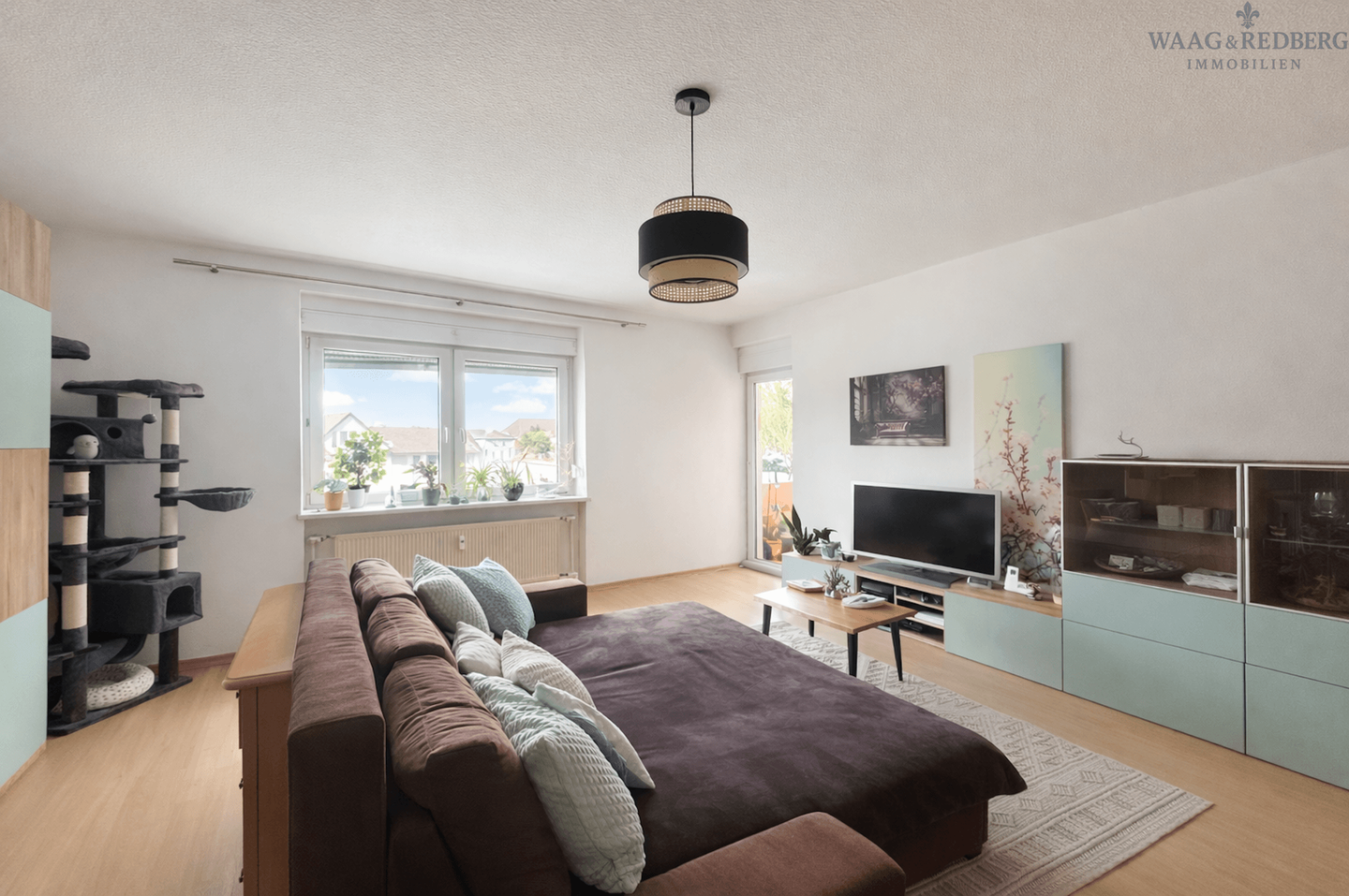 Immobilie in Langenzenn - Schöne, leerstehende 3 Zimmerwohnung mit Balkon - Bild 2