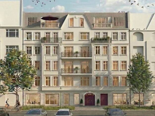 Wohnung zur Miete 3.182 € 4 Zimmer 122,4 m² 3. Geschoss Wilmersdorf Berlin 10717