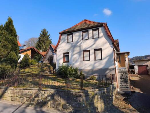 Einfamilienhaus zum Kauf 99.999 € 10 Zimmer 130 m² 916 m² Grundstück Erlau Schleusingen 98553