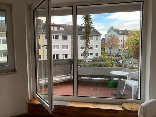Wohnung zur Miete 400 € 1 Zimmer 38 m² Geschoss 2/3 frei ab sofort Lochnerstraße 25 Zentrum Ratingen 40878