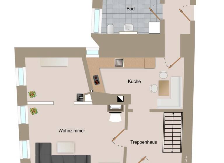 Einfamilienhaus zum Kauf 193.000 € 3 Zimmer 80 m² 603 m² Grundstück Neudorf Prichsenstadt 97357
