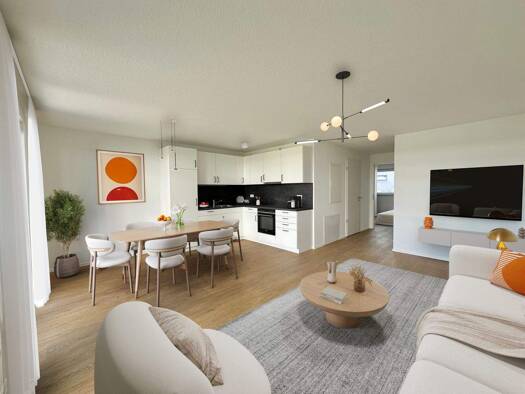 Wohnung zur Miete - Erstbezug 1.270 € 3 Zimmer 70,4 m² 1. Geschoss frei ab sofort Anna-Reich-Straße 19/1 Maichingen Sindelfingen 71069