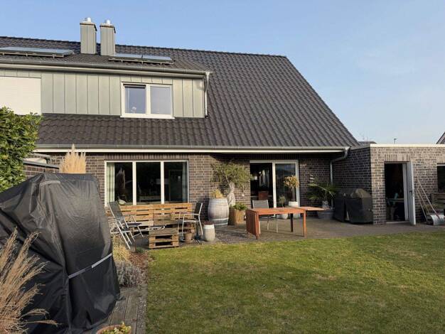 Doppelhaushälfte zum Kauf 565.000 € 4 Zimmer 158 m² 391 m² Grundstück Horst Garbsen / Horst 30826