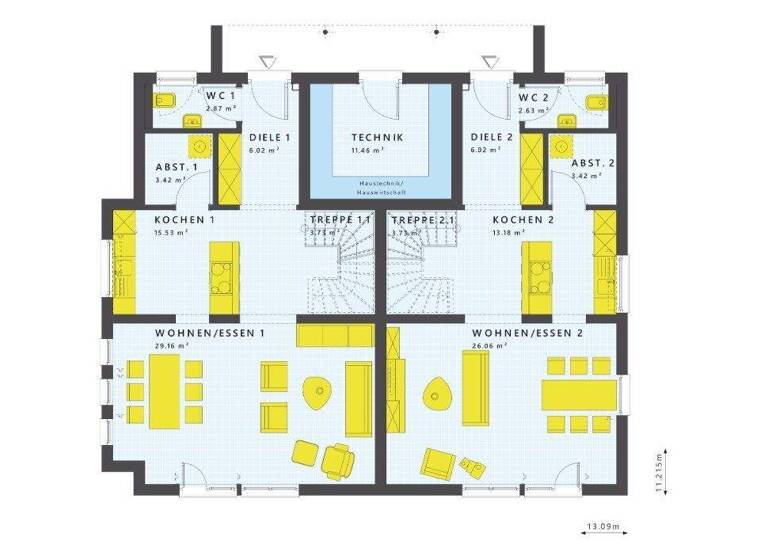 Mehrfamilienhaus zum Kauf provisionsfrei 1.500.000 € 10 Zimmer 242 m² 670 m² Grundstück frei ab 01.05.2027 Nußloch 69226