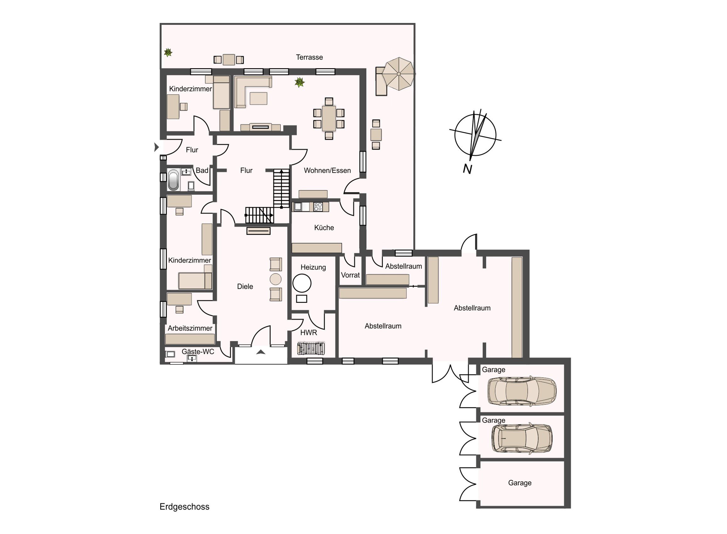 Haus zum Kauf provisionsfrei 455.000 € 8 Zimmer 250 m²<br/>Wohnfläche 2.576 m²<br/>Grundstück Gestringen Espelkamp 32339