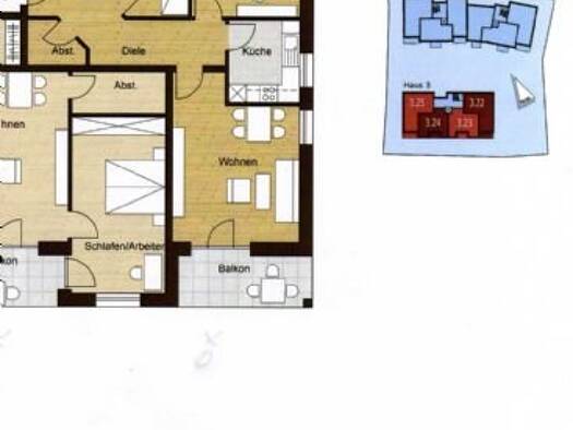 Wohnung zur Miete 900 € 3 Zimmer 81,2 m² Geschoss 1/2 frei ab 01.10.2025 Mitterfeldstraße 5b Kelheim Kelheim 93309