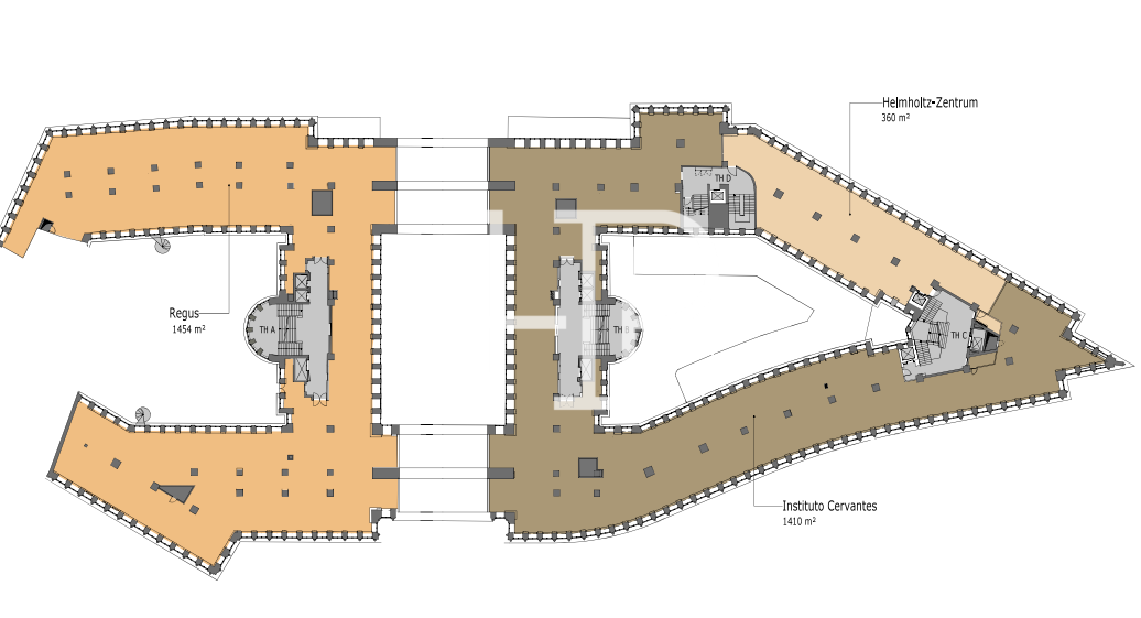 Büro-/Praxisfläche zur Miete 26 € 1.679 m²<br/>Bürofläche ab 529 m²<br/>Teilbarkeit Hamburg - Altstadt Hamburg 20095