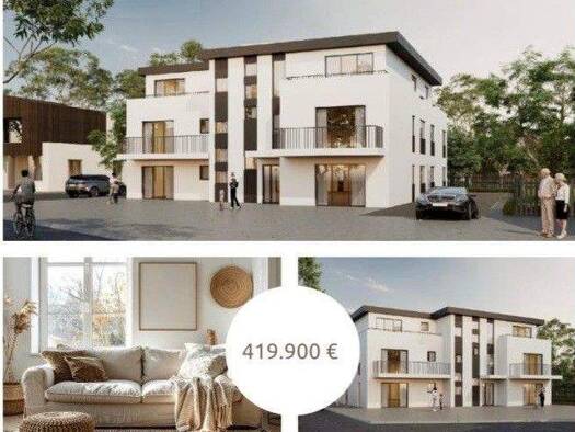 Terrassenwohnung zum Kauf provisionsfrei 419.900 € 2 Zimmer 77 m² EG Schwarzer Weg 17 Siegburg 53721