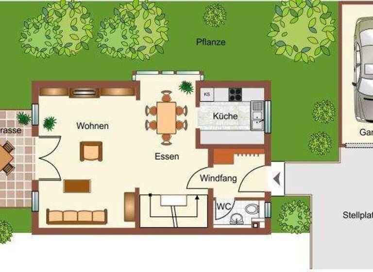 Doppelhaushälfte zur Miete 1.650 € 6 Zimmer 154 m² Rauenberg 69231