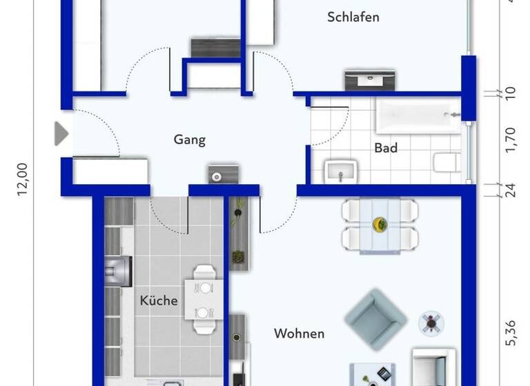 Wohnung zum Kauf 548.000 € 3 Zimmer 77,5 m² frei ab sofort Sendling-Westpark München 81377