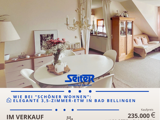 Wohnung zum Kauf 235.000 € 3,5 Zimmer 73 m² Bellinger Straße 3/1 Hertingen Bad Bellingen 79415