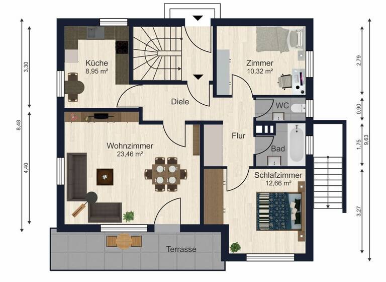 Mehrfamilienhaus zum Kauf 1.100.000 € 7 Zimmer 298 m² 996 m² Grundstück Reinhausen Regensburg 93059