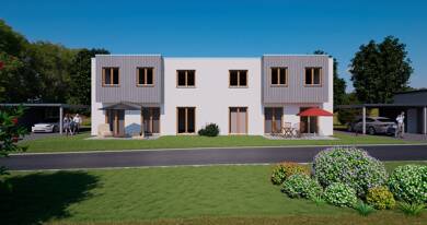 Doppelhaushälfte zur Miete - Neubau 1.880 € 5 Zimmer 140 m² 350 m² Grundstück frei ab 01.07.2025 Moisburg Moisburg 21647