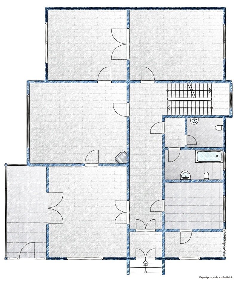 Herrenhaus zum Kauf provisionsfrei 147.900 € 13 Zimmer 308 m²<br/>Wohnfläche 609 m²<br/>Grundstück ab sofort<br/>Verfügbarkeit Riedstrasse 14 Bad Salzschlirf 36364