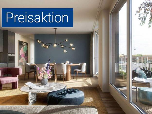 Wohnung zum Kauf - Erstbezug provisionsfrei 379.500 € 2 Zimmer 46,5 m² EG Thulestraße  / Ecke Neumannstraße 48 Pankow Berlin 13189