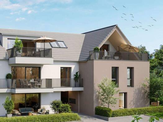 Wohnung zum Kauf - Neubau provisionsfrei 535.000 € 3 Zimmer 85 m² 2. Geschoss Ihringen Breisgau_Hochschwarzwald_Kreis 79241